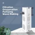 Silent Filter Fish Tank Aquarium Filtration Pump Wave Making Aquarium Pump. 