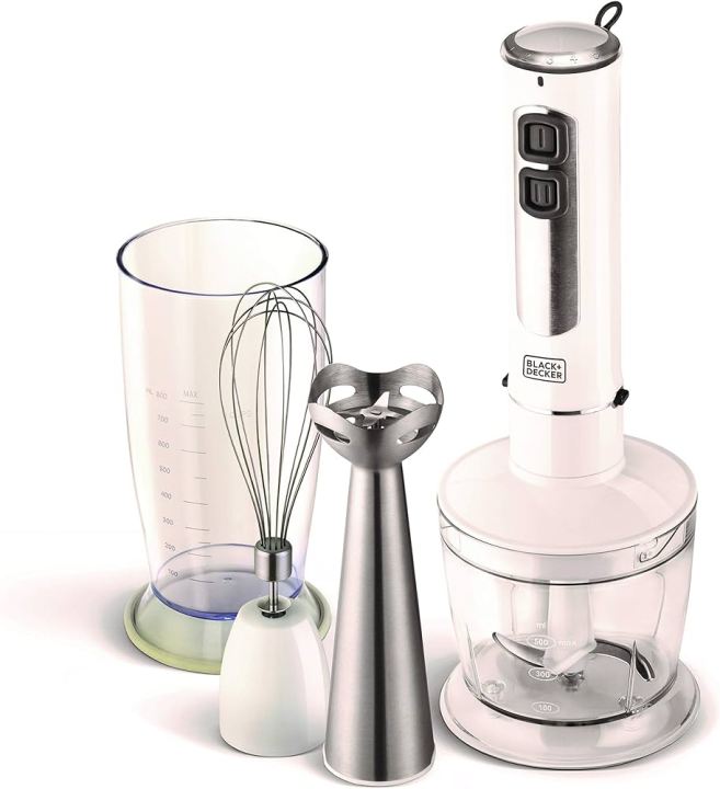 Black and Decker blender 400W, 4 In 1 Blender With Chopper & Whisk