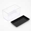 Acrylic Display Case for 1:64 Scale Car Dust-Proof Black Base Display Box for Diecast Model Toy Car. 