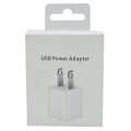 USB Power Adapter Flat 2pin - White. 