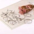 【ALLGOOD】POP BTS KPOP BTS JUNGKOOK Bangtan Boys JiMin V Rap Monster Titanium Steel Ring Finger Ring Jewelry Gifts. 