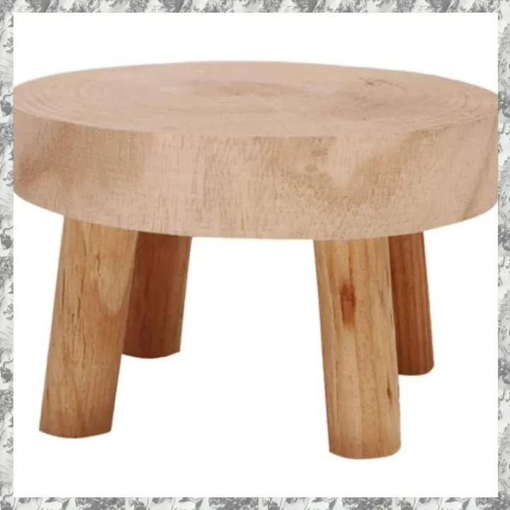 Mini%20Wooden%20Bench%20Stand,%20Plant%20Stand,%20Flower%20Pot%20Stand,%20Pot%20Stand,%20Support%20Indoor%20Natural%20Dark%20Brown%20M%20-%20Image%202