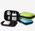 Mini Portable Earphone Bag Coin Purse Headphone USB Cable Case Storage Box Wallet Carrying Pouch. 