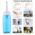 Portable Bidet - Travel Handheld Bidet Bottle with Retractable Spray Nozzle for Hygiene Cleansing Personal Care 350ml. 