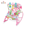 Multifunctional Baby Rocker & Bouncer Chair - 3-in-1 Rocking Seat with Calming Vibrations, Music, Interactive Toys, and 3-Point Safety Belt (Up to 18kg) - Ideal for Newborns to Toddlers (0-36 Months) - Lightweight, Foldable, and Easy to Clean.. 