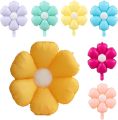 Daisy Foil Balloons, Various Sizes & Colors, Reusable and Self-sealing. 
