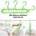 Magic Space Saving Clothes Hangers Multifunctional Smart Closet Organizer Premium. 