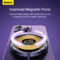 Baseus 15W Magnetic Chargers for iPhone Ultra Thin Charger Fast Charging Pad for iPhone. 