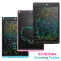 LCD Writing Tablet Graphic Board Toy for Kids 8.5 / 10.5 / 12 INCH Writing Drawing Board Tablet Rewritten Pad Battery Powered. 