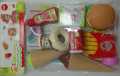 Kitchen Set KFC Toy Food Set Play Food kids Educational Toy Burger Bun Plastic Toy. 