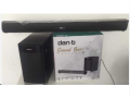 Den-b Sound Bar and Speaker Subwoofer. 