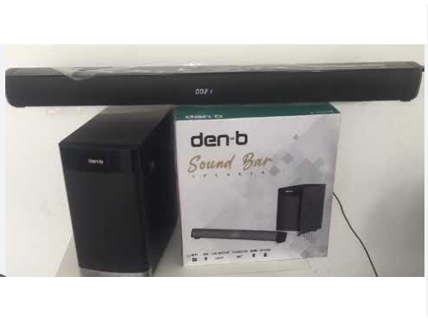 Den-b Sound Bar and Speaker Subwoofer