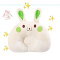 Newborn Baby Shape Pillow Cartoon Small Bugs Bunny Correct Head Shape Anti-Deviation Head Spring and Summer Four Seasons Universal Pure Cotton Pillow. 