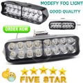 16 LED External Fog Headlight Spot Light Driving Lamp Waterproof. 