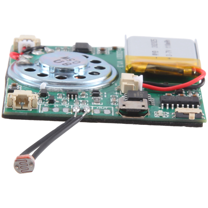 DIY%20MP3%20Recordable%20Sound%20Module%20USB%20Downloadable%20Sound%20Module%20Green%20,%20Light%20Control%201%20Piece%20-%20Image%204