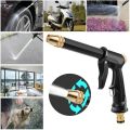 Water Gun High Pressure Car Wash Water Gun Garden Water Hose Nozzle 4 Spray Patterns for Car and Pet Cleaning / Lawn Garden. 