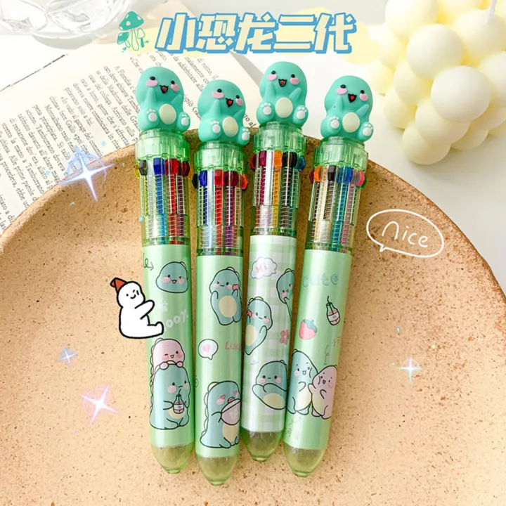 Ballpoint%20Pen%200.5%20mm%20Retractable%20Multi%20Color%20Pen%20Cow%20Desk%20Accessories%20Cow%20Printed%20Ballpoint%20Pens%20with%2010%20Colors%20for%20Office%20-%20Image%208