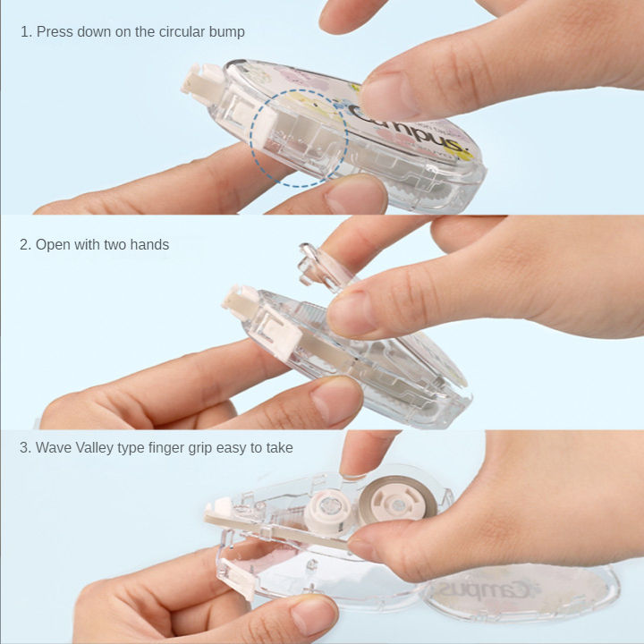 KOKUYO%20Campus%205mm*8m%20Paper%20Color%20Correction%20Tape%20Replaceable%20Core%20Correct%20Mistakes%20School%20Supplies%20Japanese%20Stationery%20-%20Image%205