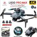 2025 New L600 PRO MAX GPS Drone 5KM 4K Professional HD Dual Camera 3-Axis Gimbal 360 Obstacle Avoidance Brushless Quadcopter Drone. 