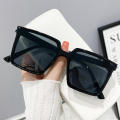 Black Goggle Sunglasses Men's Oversized Sunglasses Oversized Square Sunglasses Women's UV400 Sunglasses Vintage Black Sunglasses. 