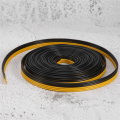 5M/Roll 18AWG UL1007 6P Parallel Ribbon Flat Cable Environmental Electronic Power Wire, Black+Yellow. 