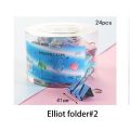 Binder Clip Folder Paper Paper Creative Color Multi-Function Folder Test Bill Folder Color Student Combination Hollow(Figure 13). 