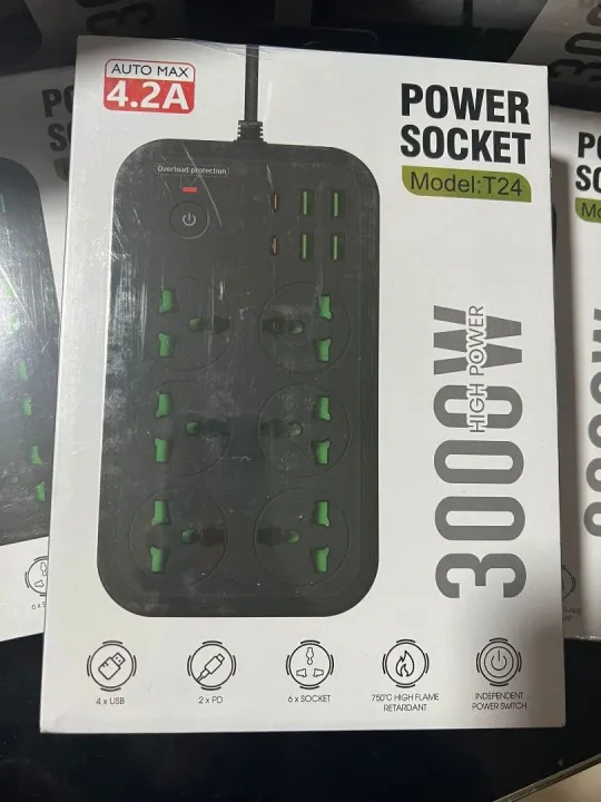 Power%20Socket%20T24%203000W%20with%204USB,%202PD,%206%20Socket%20-%20Image%203