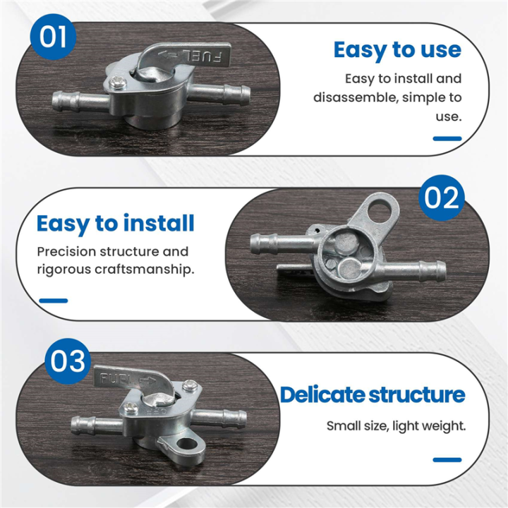 1/4"%20Inline%20Oil%20Gas%20Fuel%20Tank%20Tap%20Filter%20Petcock%20Switch%20-%20Image%204