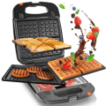 3 IN 1 Detachable Sandwich Maker. 