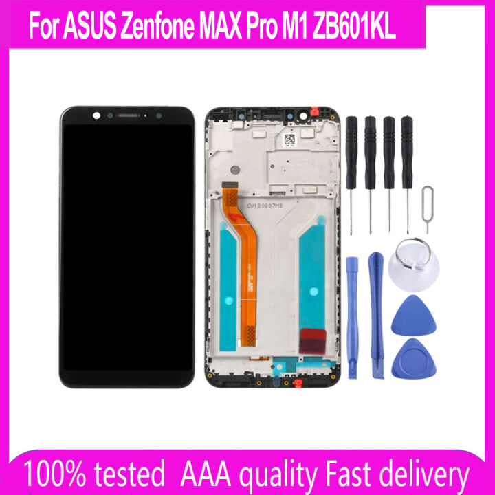 Original LCD For Asus ZenFone Max Pro (M1) ZB601KL ZB602KL LCD Display Touch Screen Panel Digitizer Assembly with Frame