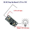 Mini DC-DC Boost Step Up 12V Converter 3.7V 5V 9V to 12V Voltage Regulator PCB Board Module can set 5V/ 8V/ 9V/ 12V. 
