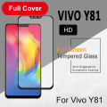 Shopkaki Vivo Y81 Screen Protector Full Cover Glass 5D VivoY81 Tempered Glass. 