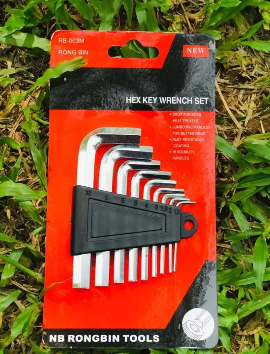 Rongbin%209pcs%20Hex%20key%20/%20Allen%20key%20set%20-%20Image%205