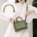 【BestGO】 DIY With Buckle Detachable Gift Box Handle Handbag Band Handle Shoulder Bag Strap Bamboo Purse Handles Bamboo Bag Handles. 