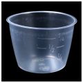 Plastic 120Ml Electric Cooker Rice Measuring Cup 6Pcs Clear White. 