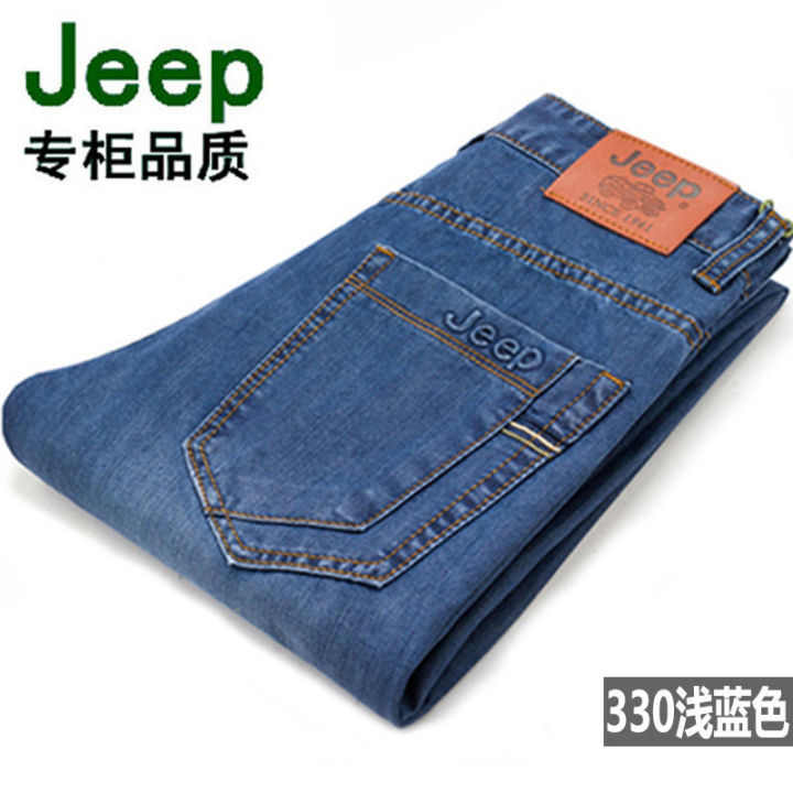 Thin%20NIANJEEP%20Jeep%20Men's%20Jeans%20Men's%20Straight%20Slim%20Casual%20Loose%20plus%20Size%20High%20Waist%20Thick%20Men's%20Clothing%20-%20Image%204
