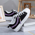 2023Spring and Autumn New White Shoes Soft Sole Sneakers Older Children's Flat Junior High School and Elementary School Students Low-Top Girls' Casual Shoes. 