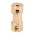 2x Brass Flexible Shaft Coupling Motor Coupler Connector RC Models Accs. 