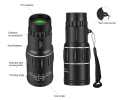 High-power Clear vision Monocular  16X52  Adults &Children's Telescope For Outdoor Watching. 