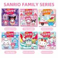 AIYIN Cartoon Magnetic Kuromi Paper Doll House Book Set Sanrio Quiet Book DressUp Book for Sanrio stickers. 