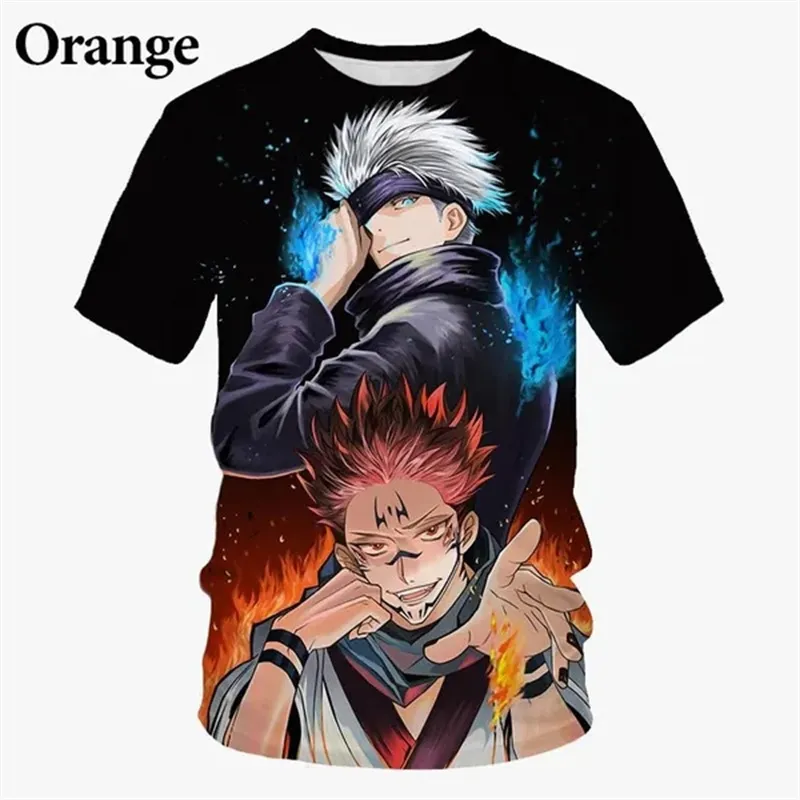 Anime Cool Boys Tops 2023 Hot Kids Boys Clothing Anime Dragon