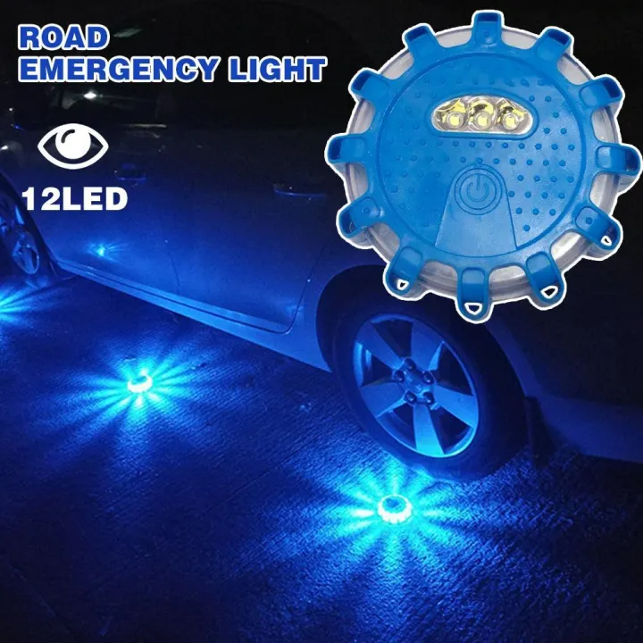 Car Flashlight Rays Car Magnetic Emergency Roadside Safety Flares Strobe Lamps Beacon ...