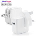 KONSMART 10W Fast Charging Wall Charger USB Power Adapter US UK Plug + Lightning Cable 1m/2m For Apple iPhone 6 6s Plus 7 8 Plus X XR XS Max 11 Pro Max 12 Pro Max 12 Mini iPad iPod. 