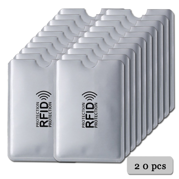 【Fullyoung_520 Store】Anti RFID Wallet Blocking Reader Lock Bank Holder ...
