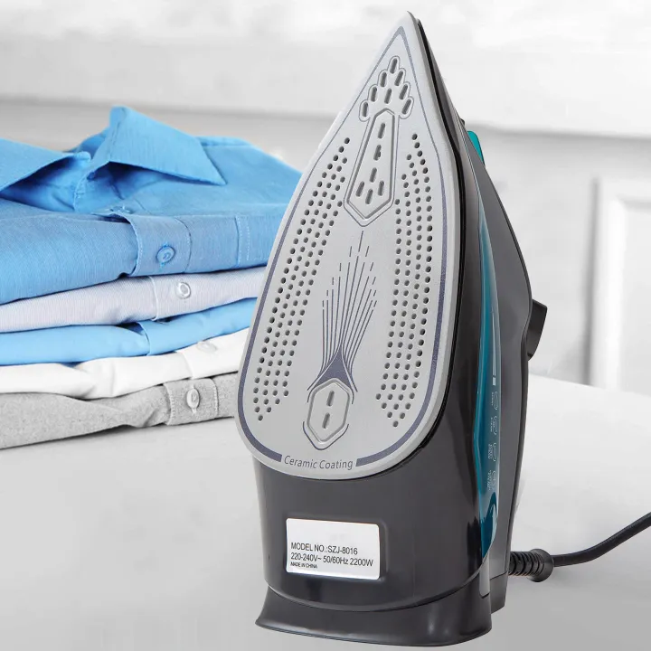 Migeet%202200W%20Steam%20Iron%20for%20Clothes%20with%20Rapid%20Even%20Heat%20Portable%20Electric%20Iron%20Hand-Held%20Clothes%20Ironing%20Machine%20For%20Travelling%20Business%20Trip,%20Scratch%20Resistant%20Stainless%20Steel%20Sole%20Plate,%20Self-Cleaning%20Function%20-%20Image%204