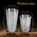 Cocktail Shaker Boston Shaker 304 Stainless Steel Set. 