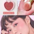 Rose Diamond Highlighter Powder Palette Glitter Face Contour Brighten Makeup Shimmer Illuminate High Light Cosmetic 4 Colors. 