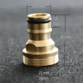 1/2/5PCS Universal Tap Kitchen Adapters Brass Faucet Tap Connector Mixer Hose Adaptor Basin Fitting Garden Tools. 