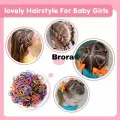 Hair Tie Elastic Rubber Bands For Baby Girls, Kids 245 Pcs. 