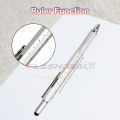iFlashDeal 1 PC 6 in1 Multifunctional Screwdriver Ballpoint Pen Touch Screen Touch Screen Stylus Design Tool School Office Stationery Pens. 